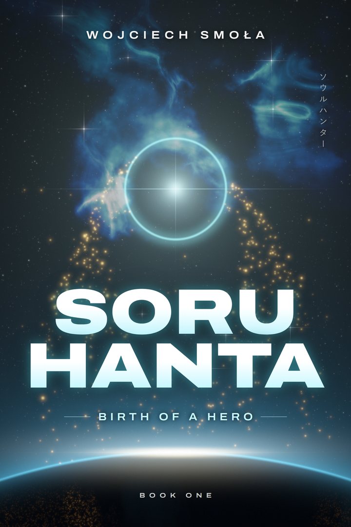 Preliminary cover of Soru Hanta: Birth of a Hero